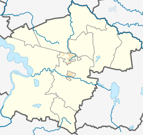 Žemėlapis rodantis Lašinių konglomeratų atodanga vietą.