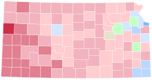 Kansas Presidential Election Results 1992.svg