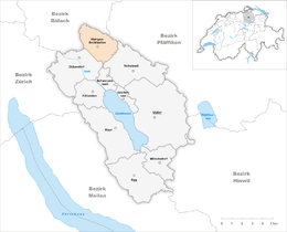 Ванген-Брюттизеллен - Карта