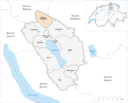 Wangen-Brüttisellen – Mappa