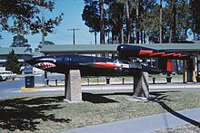 Republic-Ford JB-2 at Keesler Air Force Base, Biloxi, Mississippi. May, 1961 Keesler AFB Republic-Ford JB-2.jpg