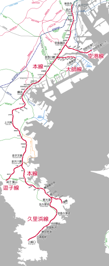Keikyu Corporation Linemap.svg