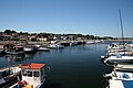 English: The harbour in Kivik, Sweden. Svenska: Hamnen i Kivik.