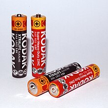 Kodak AAA alkaline and zinc batteries.jpg