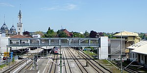 Bahnhof Konstanz: Lage, Geschichte, Architektur