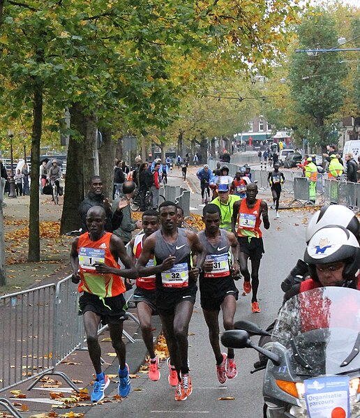Bestand:Kopgroep Marathon van Amsterdam 2012.JPG
