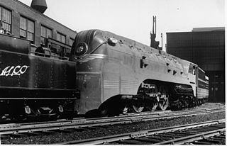 <span class="mw-page-title-main">Milwaukee Road class F7</span> Class of 6 streamlined 4-6-4 steam locomotives