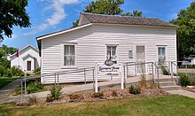 Surveyor's House, the first home in Dakota Territory of the Charles Ingalls family – De Smet, South Dakota