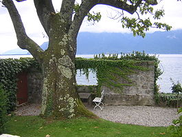 Lake Geneva as seen from the Le Corbusier's house