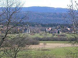 A general view of Le Vaudioux