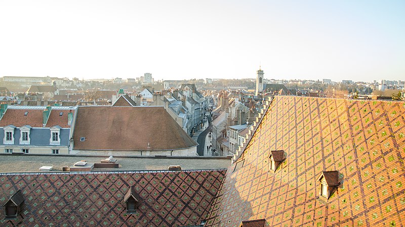 File:Les toits du Musée du Temps et Besançon.jpg