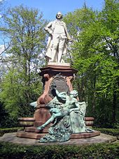 Lessing-Denkmal im Berliner Tiergarten