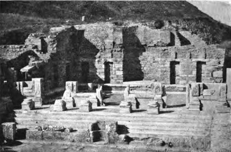 File:Library of ephesos before reconstruction.jpg