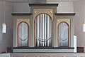 Orgel der evangelischen Kirche zu Lich-Eberstadt (Orgelprospekt von Johann Georg Förster, 1852, heute stumm)