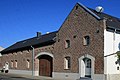 Brick courtyard