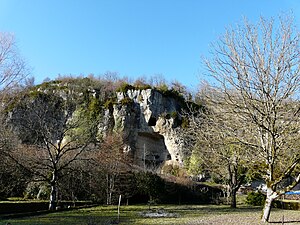 Grotte du Moulin de Laguenay (Lissac-sur-Couze, Corrèze).