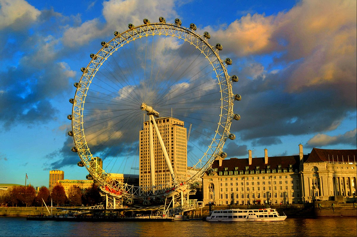 London, United Kingdom - May 6, 2011: London Eye In London, United Kingdom.  It Is The Tallest Ferris Wheel In Europe At 135 Meters Stock Photo, Picture  and Royalty Free Image. Image 11200770.