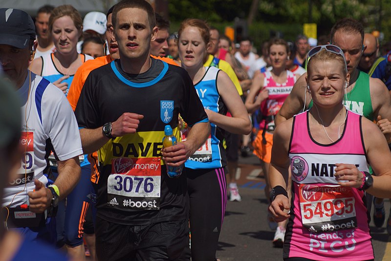 File:London Marathon 2014 runners.jpg