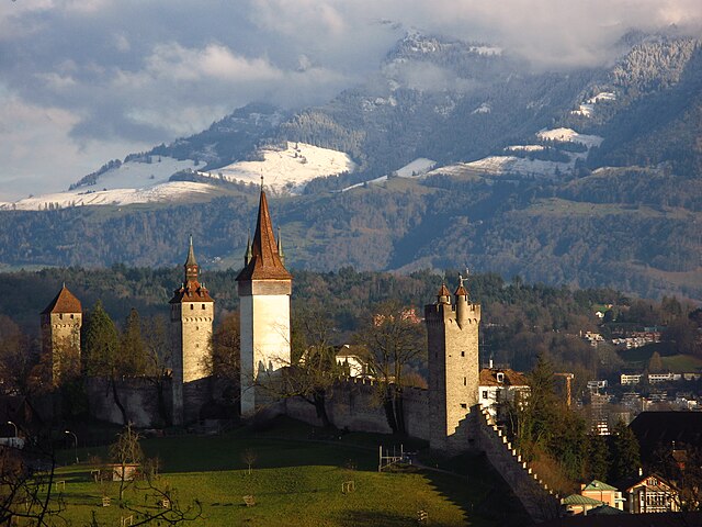 Image: Luzern, Stadtmauer