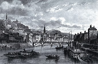 Lyon au XIXe siècle.