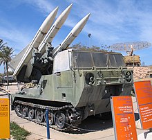 An Israeli M727 mobile Hawk launcher M727-Hawk-hatzerim-1.jpg