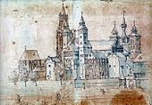 St-Jans- en St-Servaaskerk met laatgotische Koningskapel en barokgevels (Cantagallina, 1612)