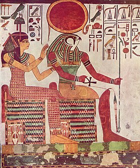 Imentèt og Rê-Horakhty (grav Nefertari)