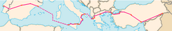 Ruta Europea E90: Carretera transnacional entre Portugal y Turquía