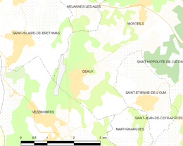 Deaux - Localizazion