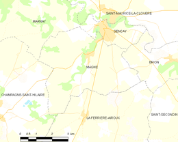 Magné - Carte