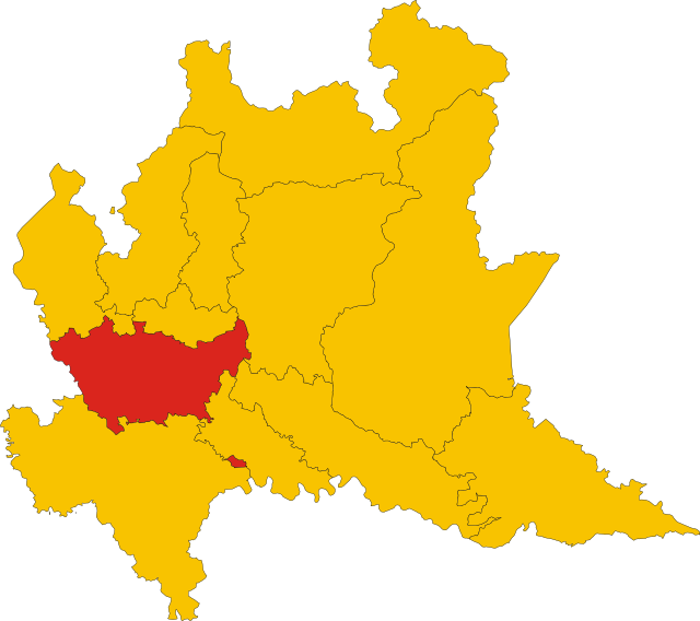 Çittæ metropolitann-a de Milan – Mappa