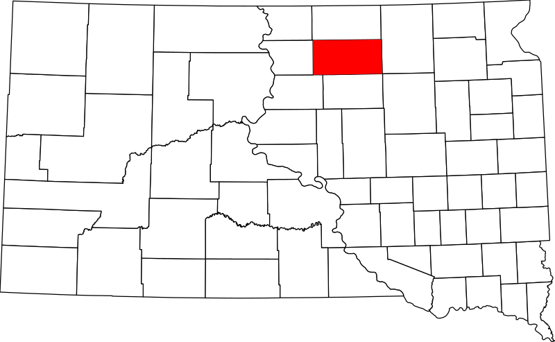 صورة:Map of South Dakota highlighting Edmunds County.svg