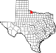 Map of Texas highlighting Wilbarger County.svg