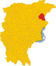 Castionum (Provincia Bergomas): situs