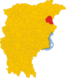 Castiù - Localizazion