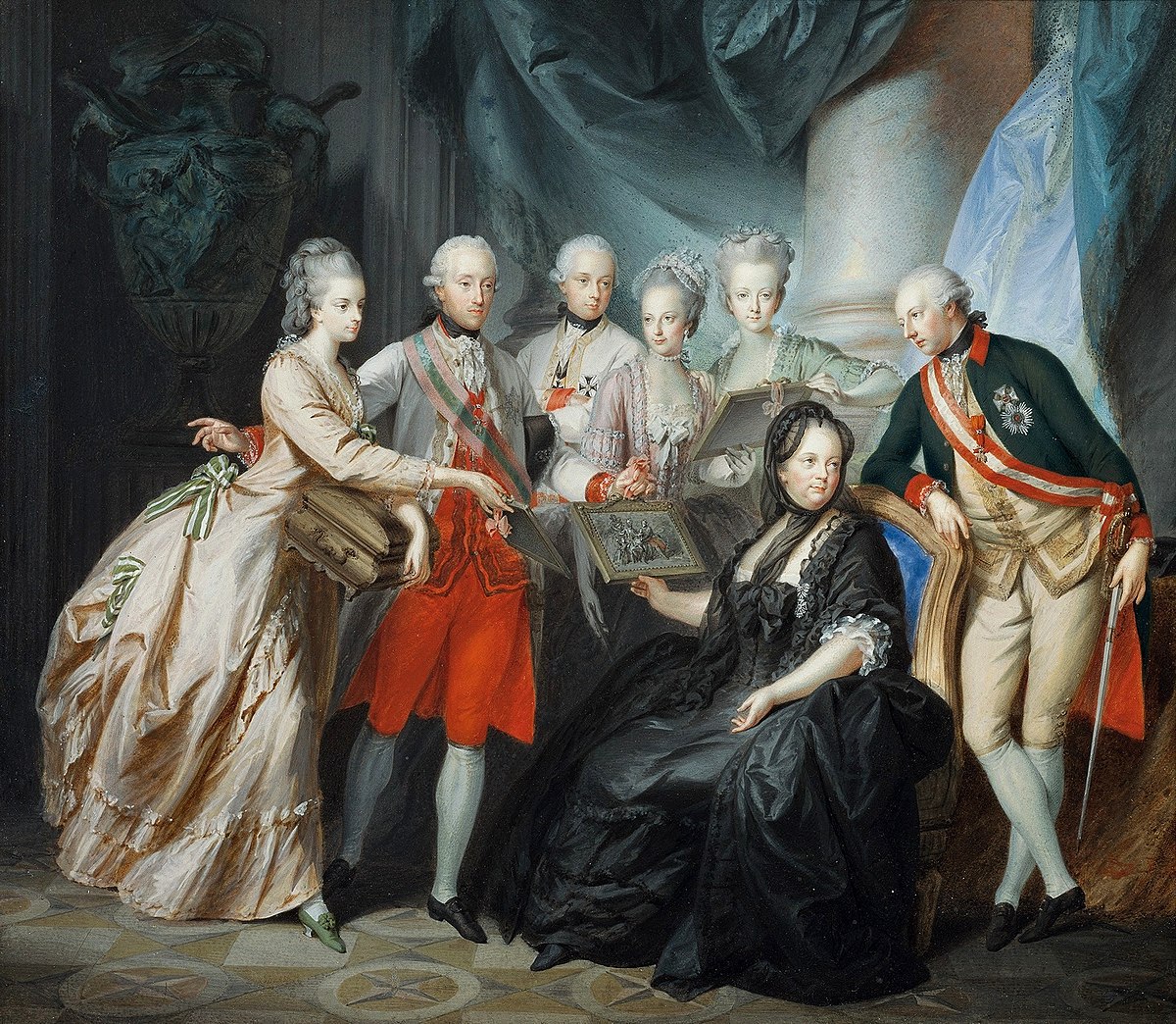 Мария Терезия семейный портрет