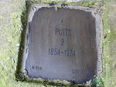 Puits no 2, 1854 - 1974.