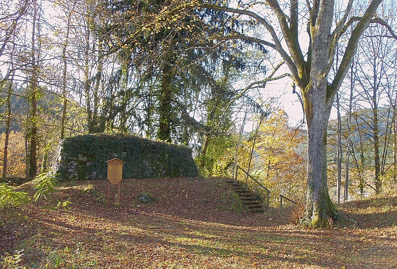 File:Mauerreste Burg Schiltach.JPG