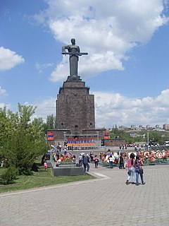 Mother Armenia cultural heritage monument of Armenia