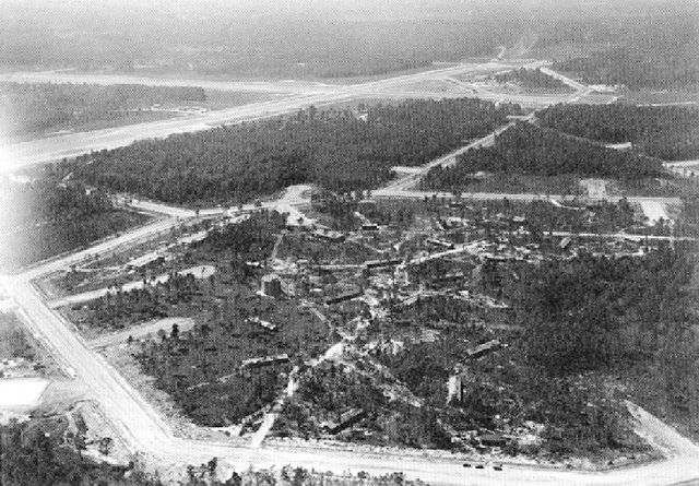 Original Myrtle Beach Air Force Base during World War II