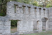 The McIntosh Sugarworks, in Camden County, Georgia, US This is an image of a place or building that is listed on the National Register of Historic Places in the United States of America. Its reference number is 92000167.