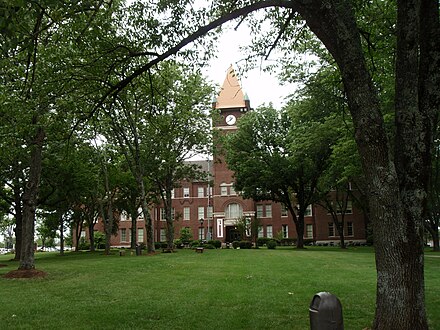 Memorial Hall at Cumberland University.