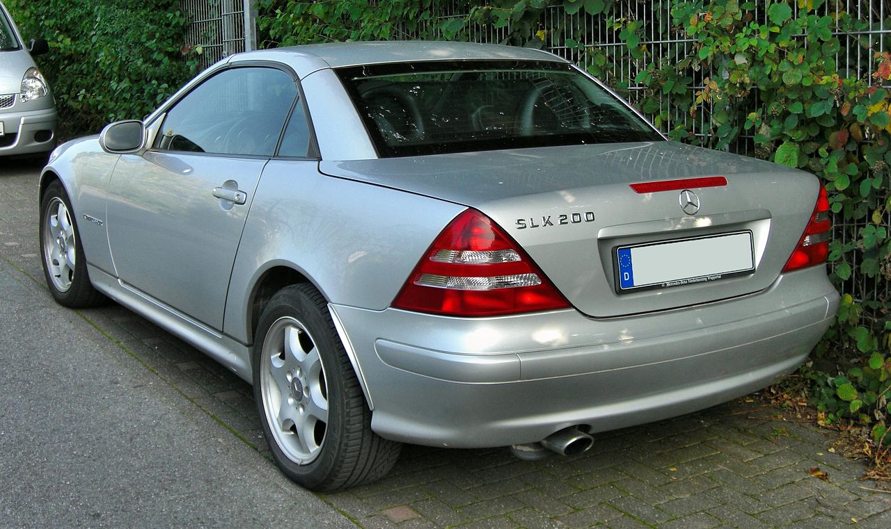 Image of Mercedes SLK 200 K Facelift 20090919 rear