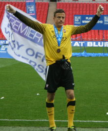Goalkeeper Michael Ingham joined the club in 2016.