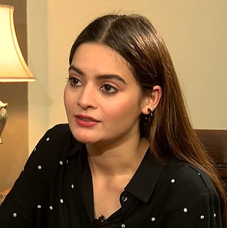 <span class="mw-page-title-main">Minal Khan</span> Pakistani television actress (born 1998)