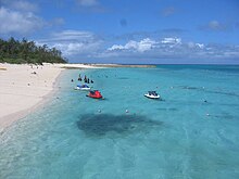 Minnajima Beach on the island of Minnajima in Motobu