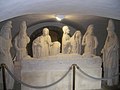 Abbatiale Sainte-Croix de Quimperlé : Mise au tombeau, vue d'ensemble 1