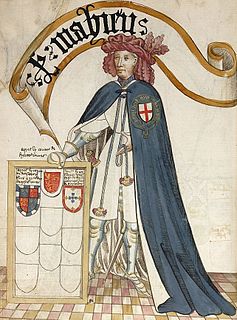 John de Mohun, 2nd Baron Mohun English Knight of the Order of the Garter