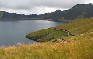 <span class="mw-page-title-main">Mojanda</span> Inactive stratovolcano in northern Ecuador