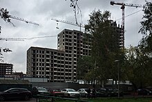 Moscow, Novoalekseyevskaya Street, new construction (31559986452).jpg